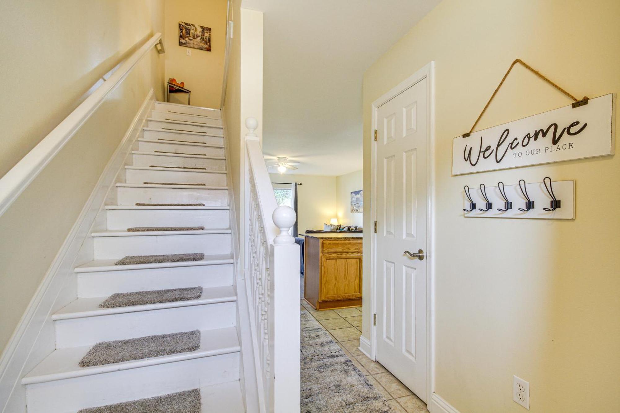 Airy Biloxi Condo With Patio Walk To Beach! Exterior foto