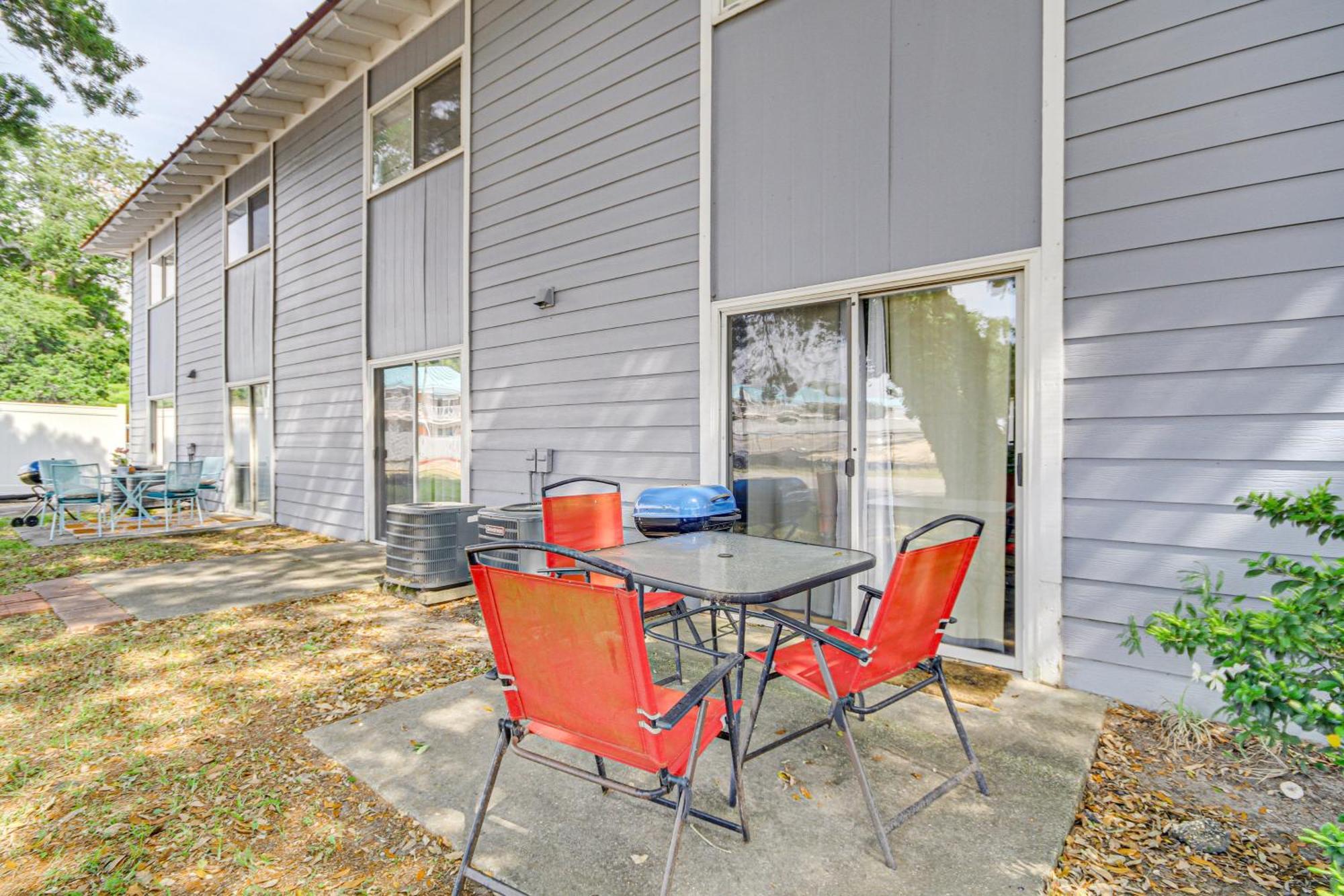 Airy Biloxi Condo With Patio Walk To Beach! Exterior foto